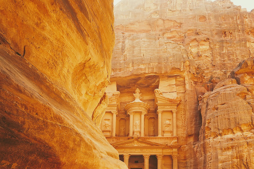 Behold The Treasury in Petra