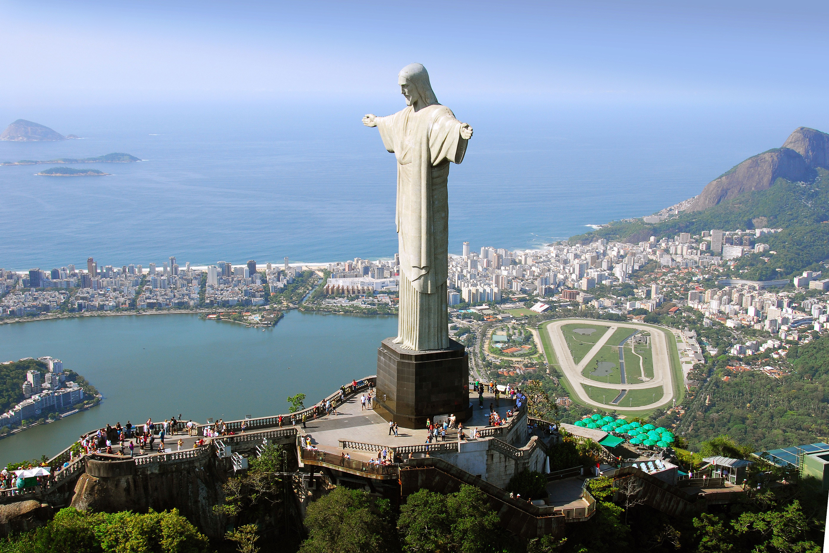 Christ The Redeemer In Rio de Janeiro, Brazil
