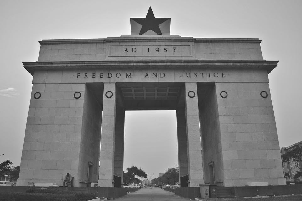 Independence Square of Accra, Ghana
