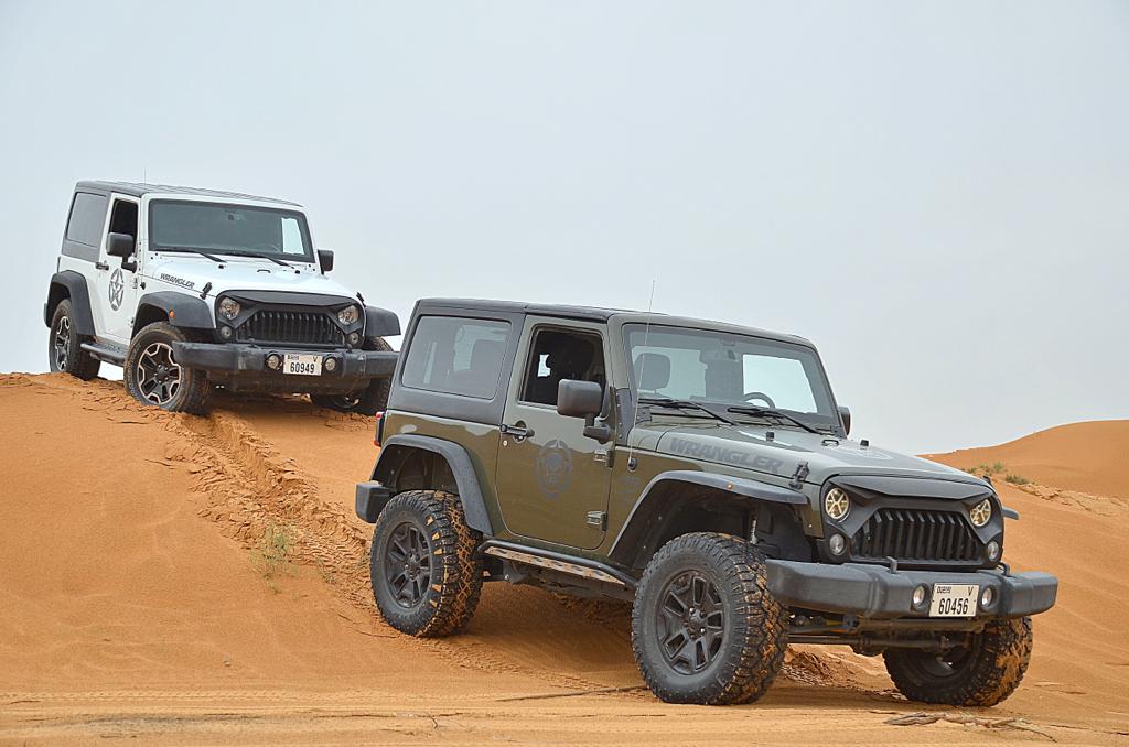 6-Hour Wrangler Self Drive Evening Desert Safari in Ras al Khaimah