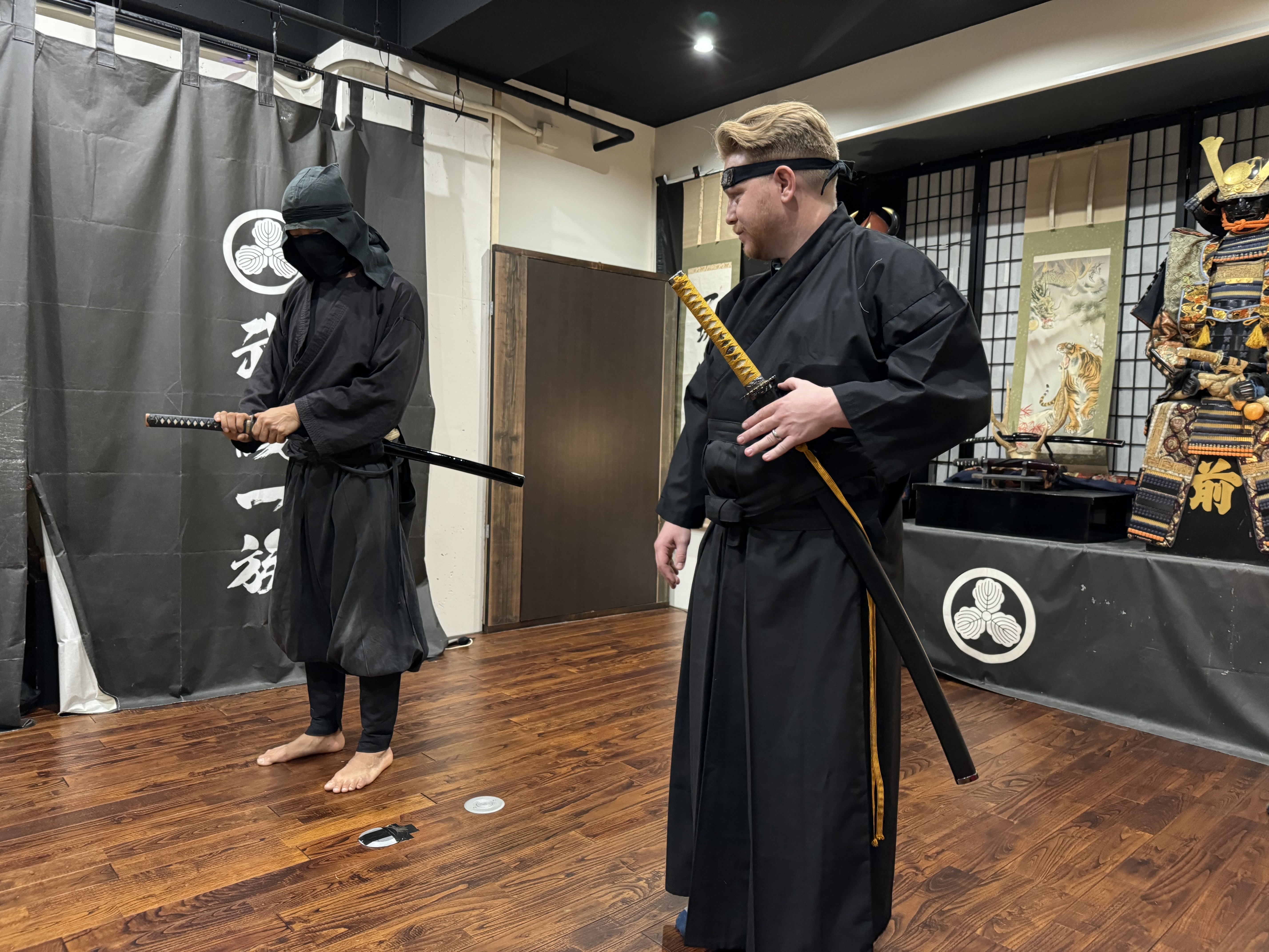 90-Min Premium Shinobi Samurai Experience in Asakusa Dojo, Tokyo