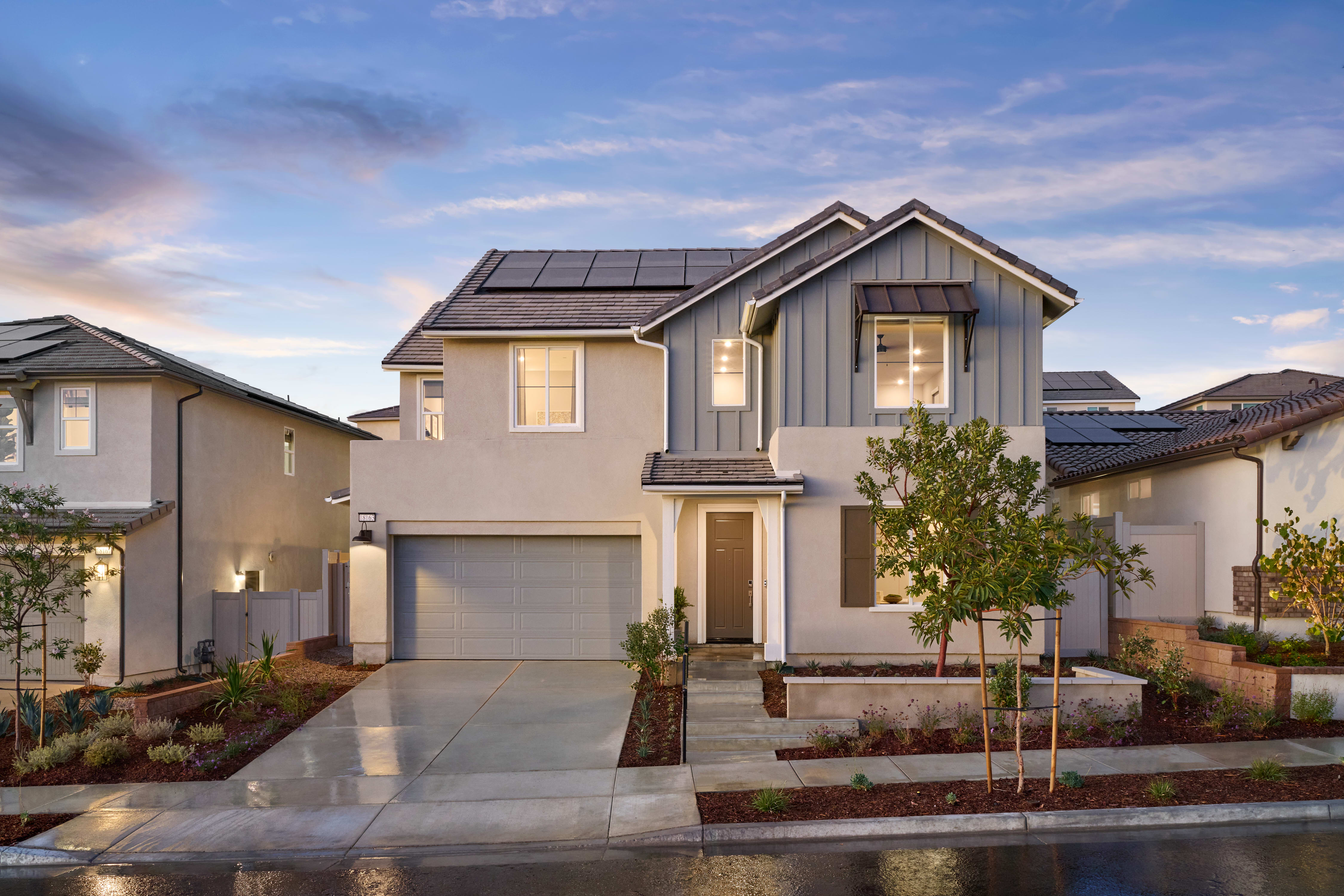 Yu Plan 6 Home Design at Luna at Skyline in Santa Clarita, CA | Tri
