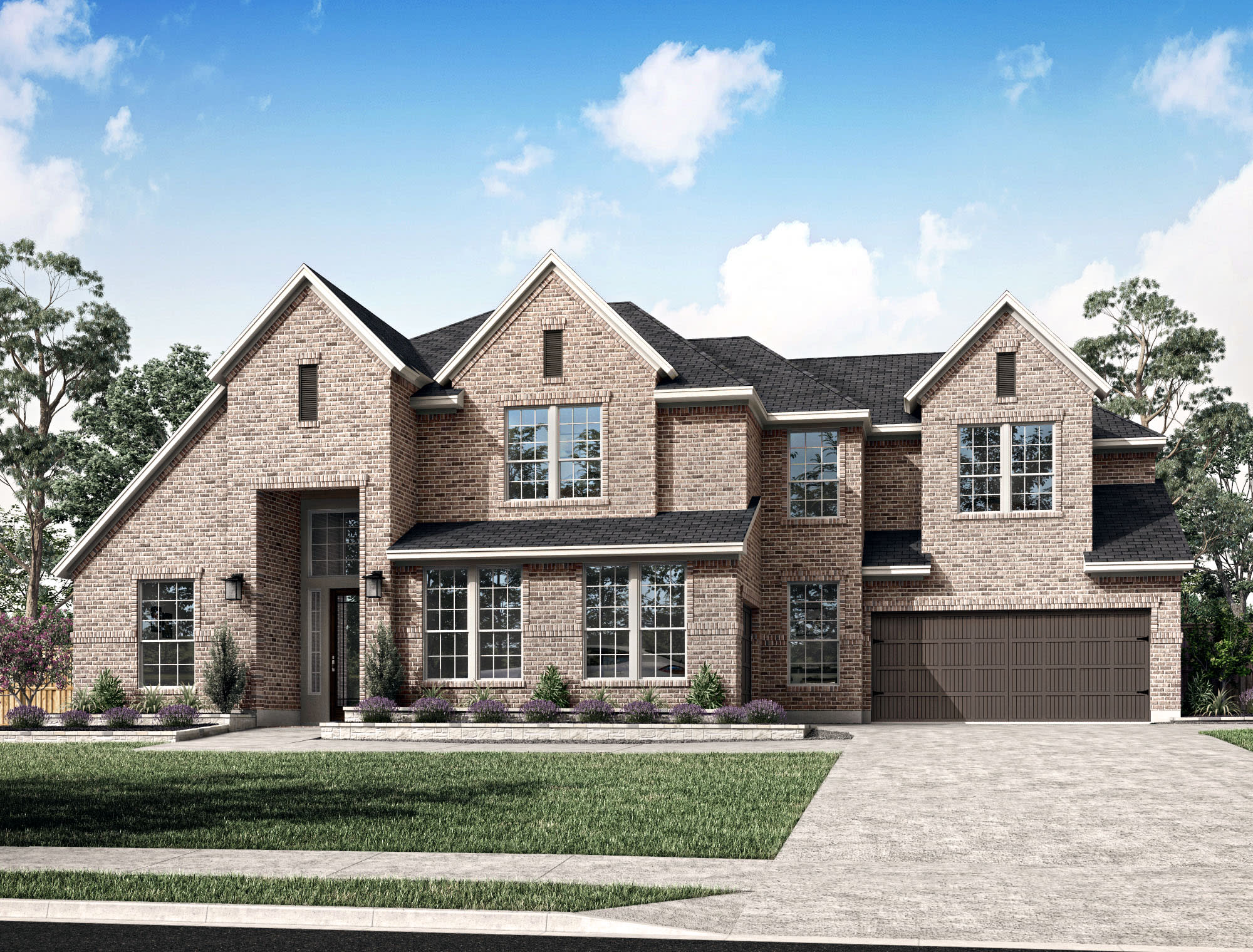 Trieste Home Design at Woodson's Reserve 80′ in Spring, TX | Tri