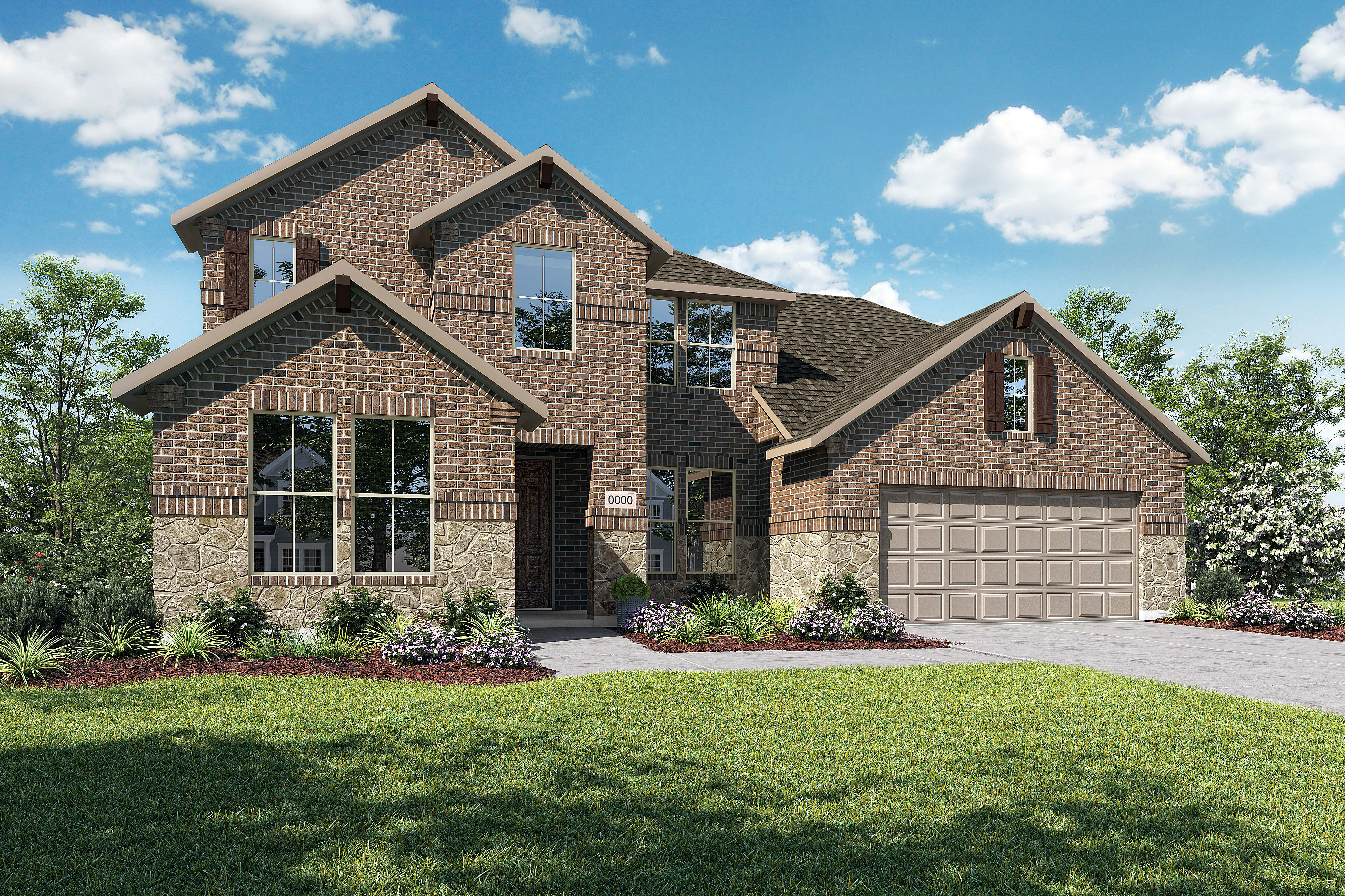 Logan Home Design at Bridgewater 60s in Midlothian, TX | Tri