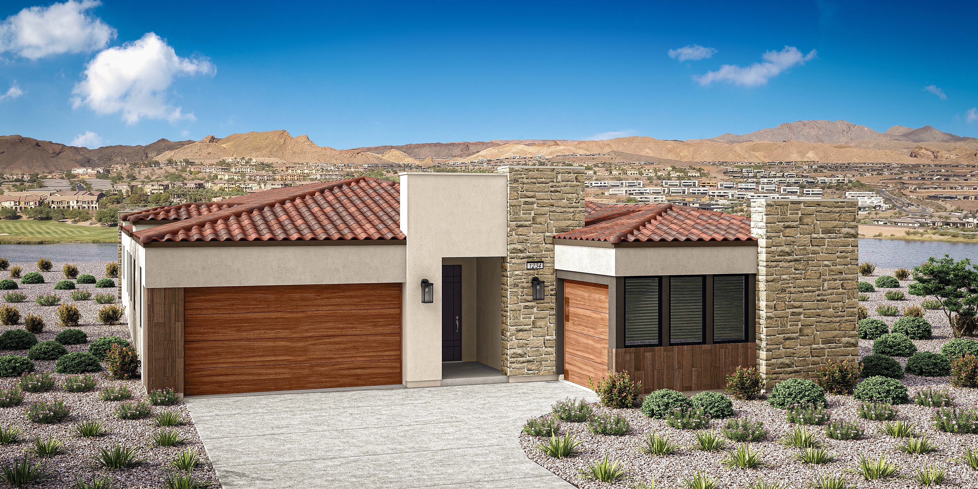 Residence 6 Home Design at La Cova in Henderson, NV | Tri Pointe Homes