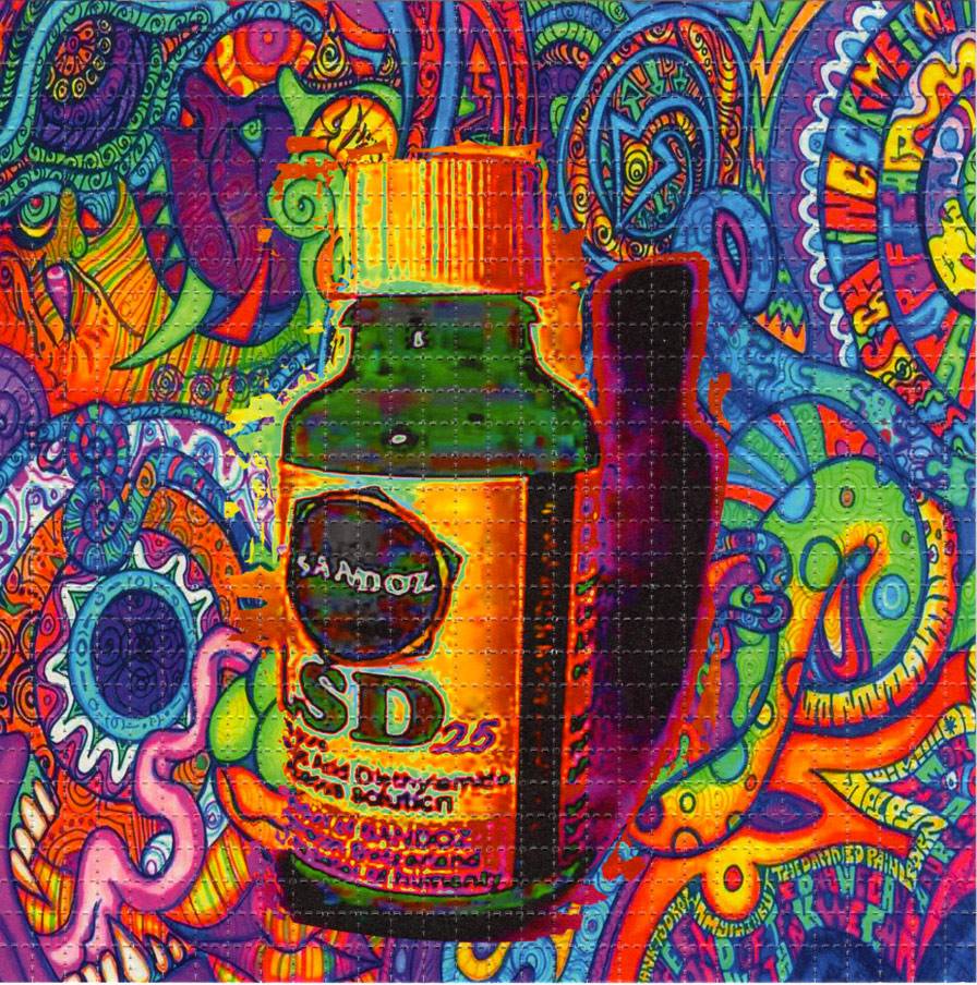 famous acid blotter art