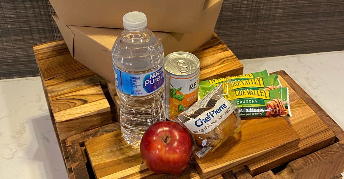 hilton honors breakfast box