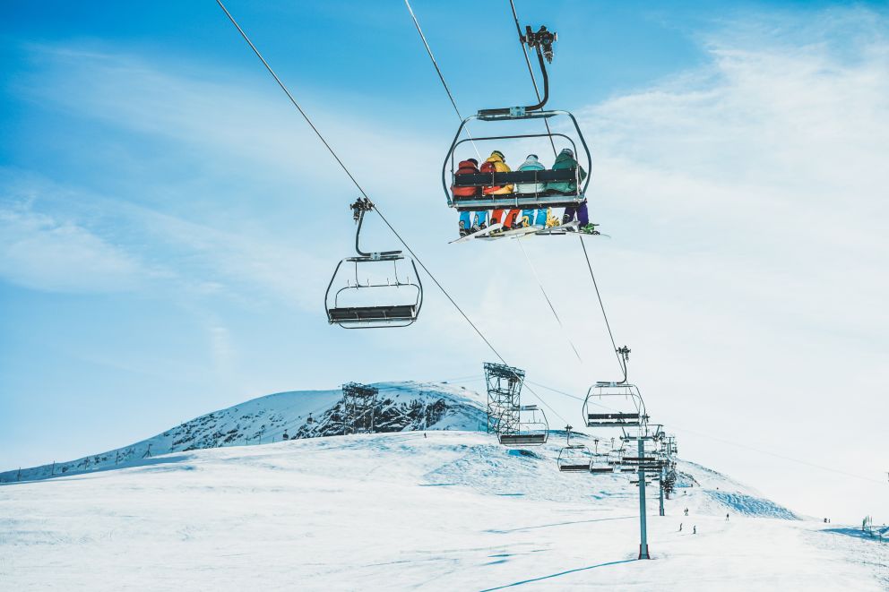 Vail mountain ski resort lift
