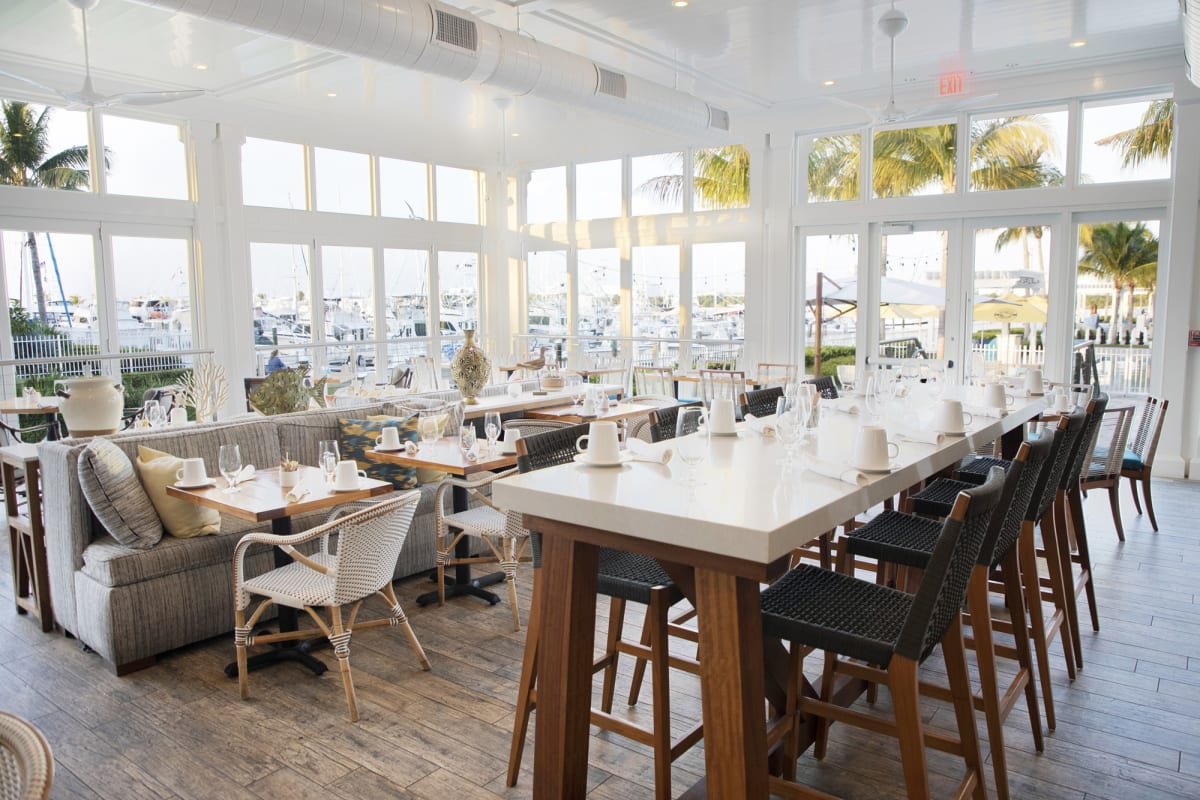 Yellowfin Bar & Kitchen Key West High Top Seating