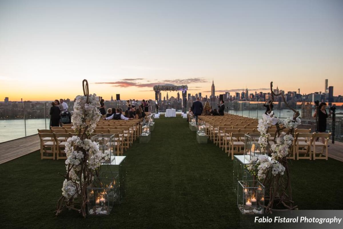 Upstairs wedding at Westlight