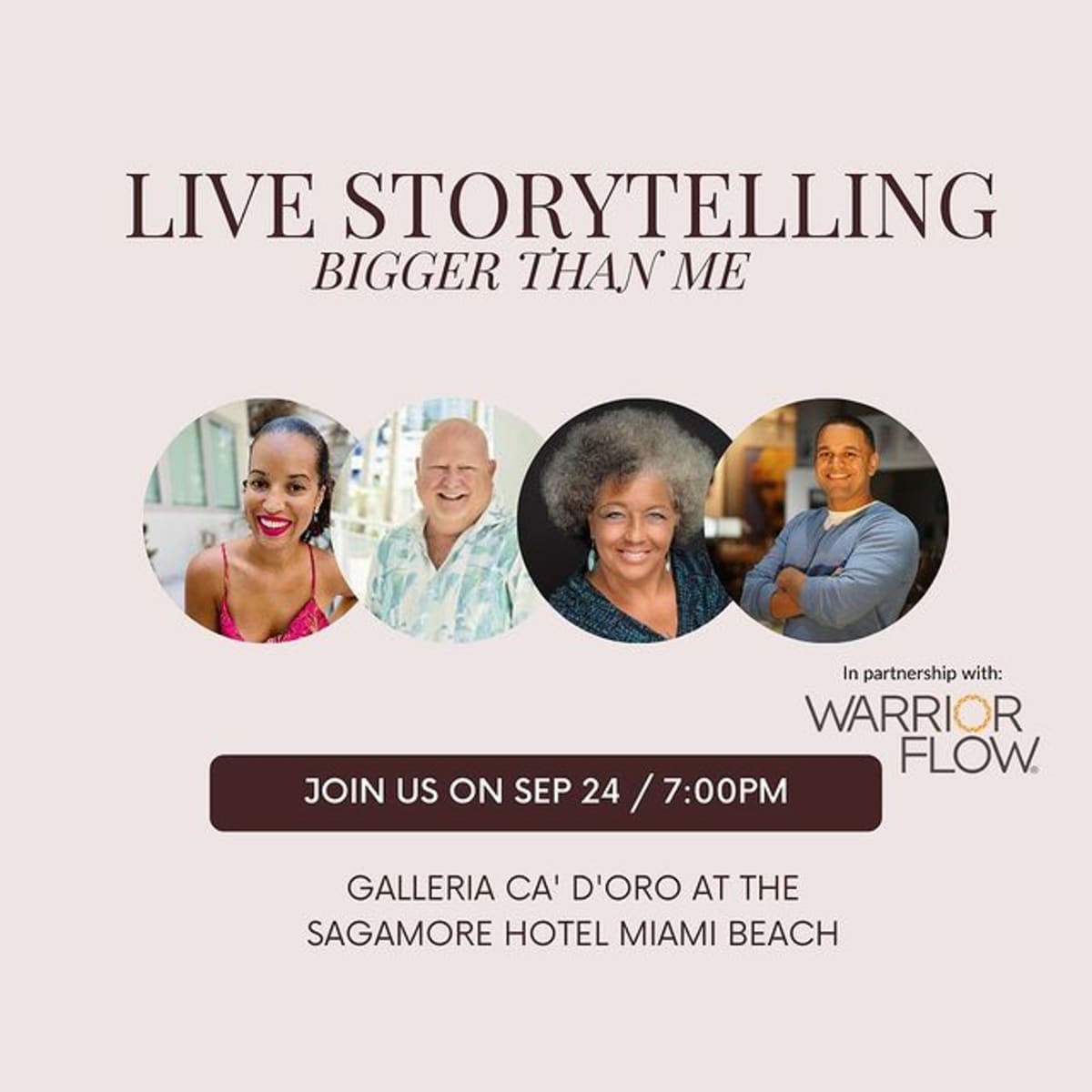 Bigger Than Me: Live Storytelling