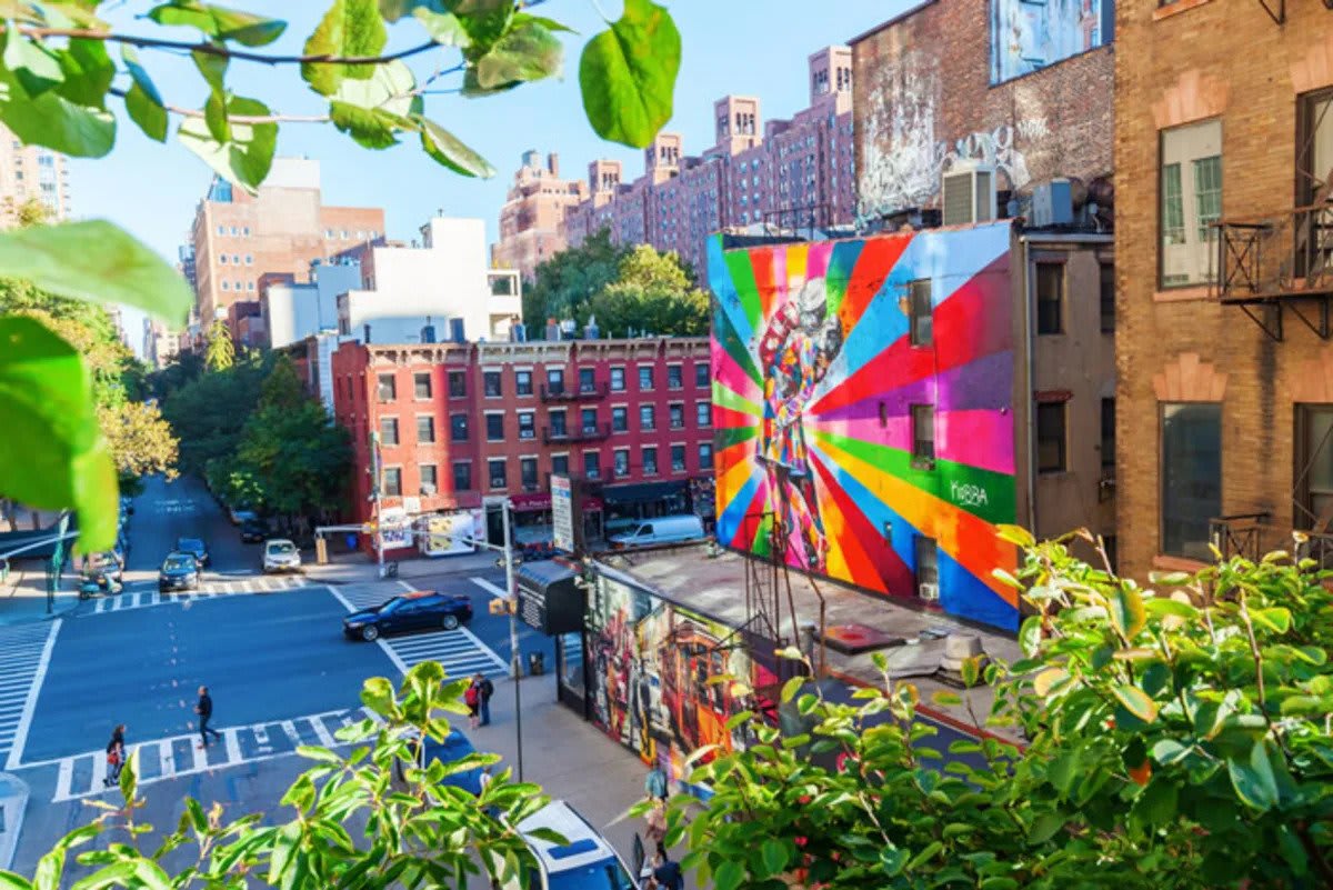 Colorful Art in Chelsea