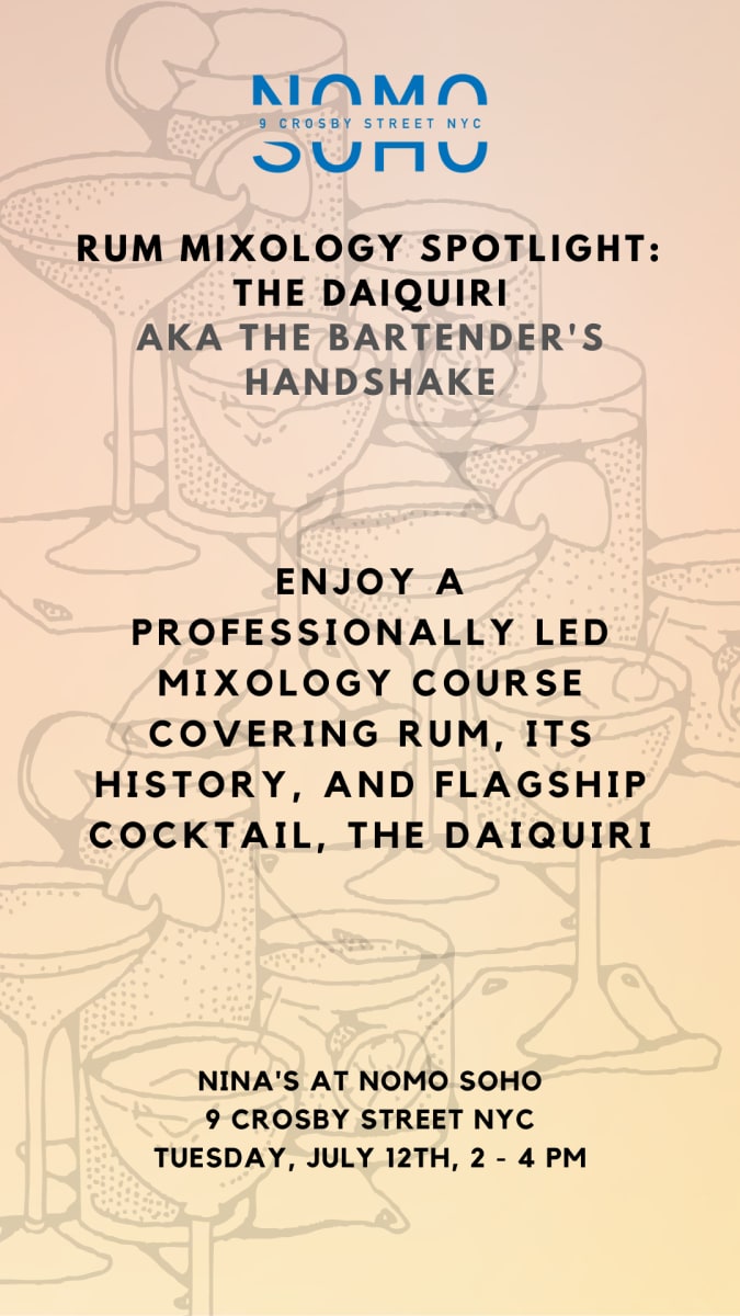 Rum Mixology Course