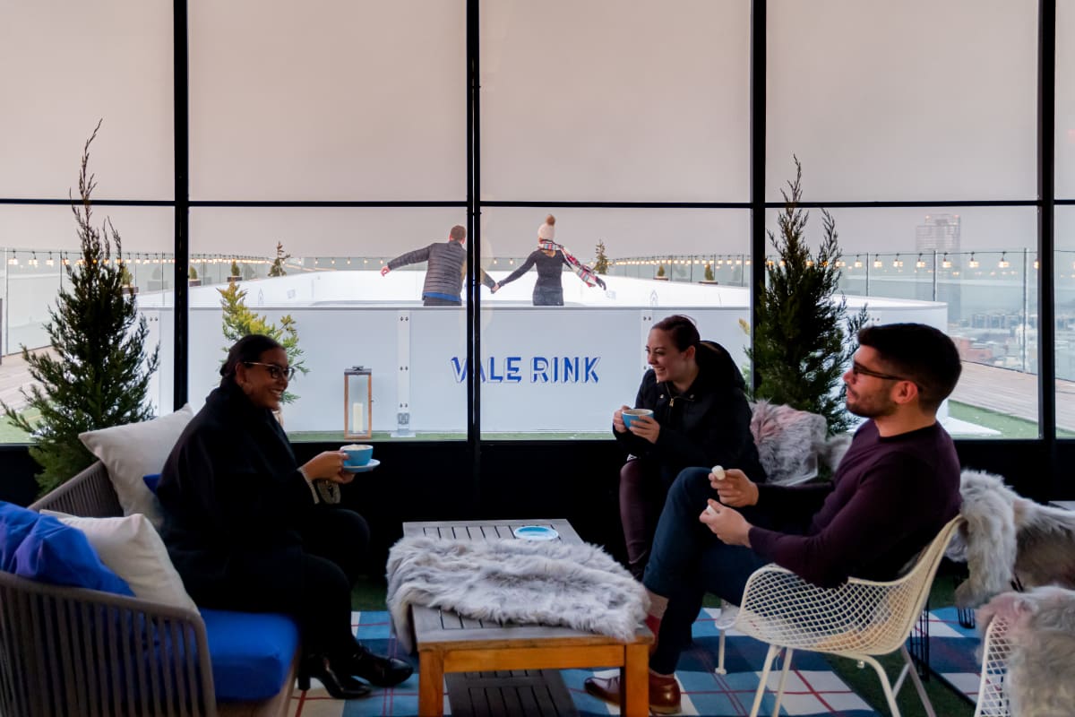 Vale Rink lounge