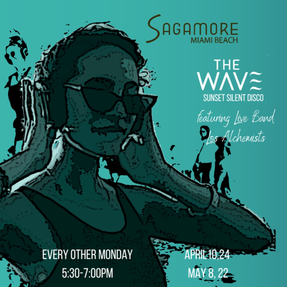 Sunset Wave Silent Disco