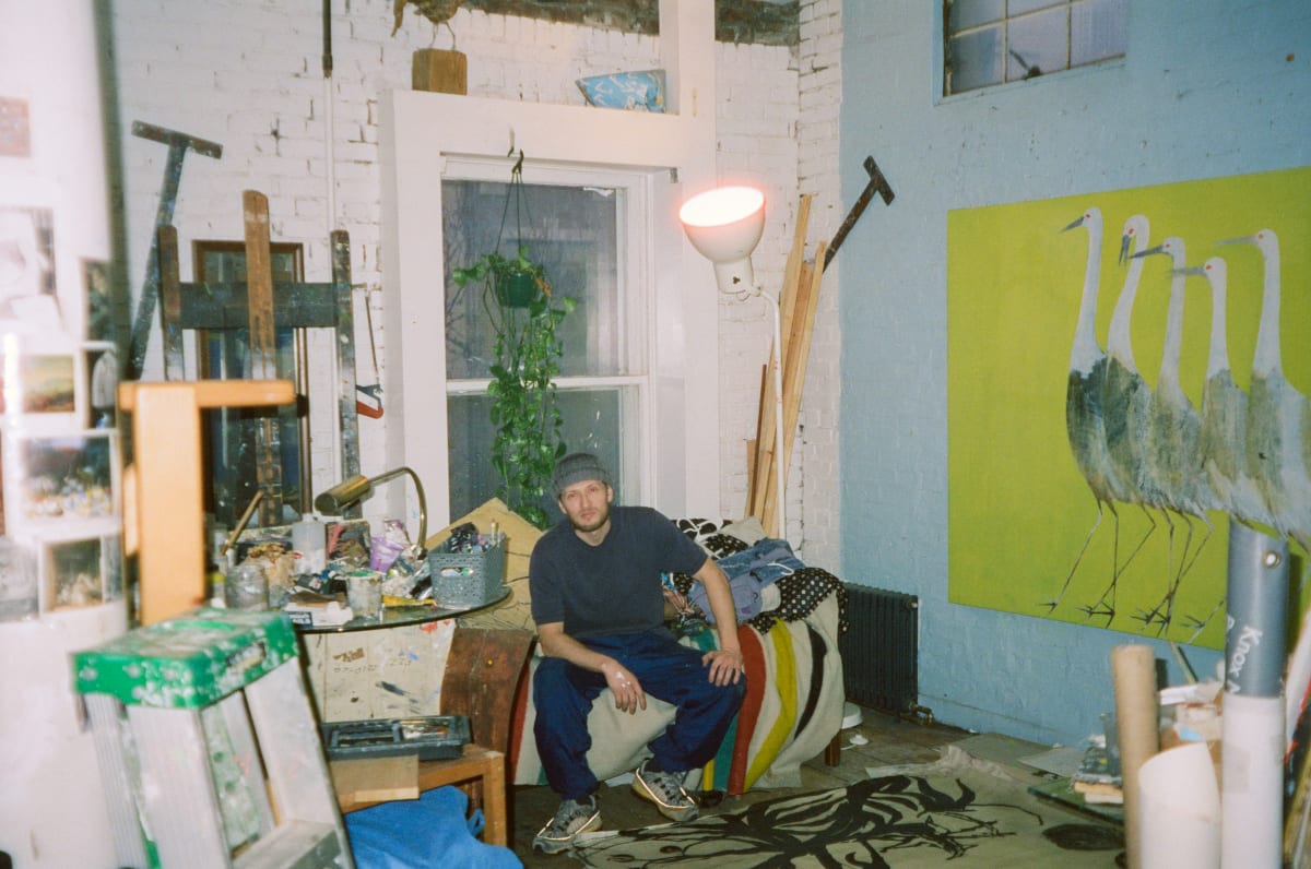 Ezra Cohen in Studio