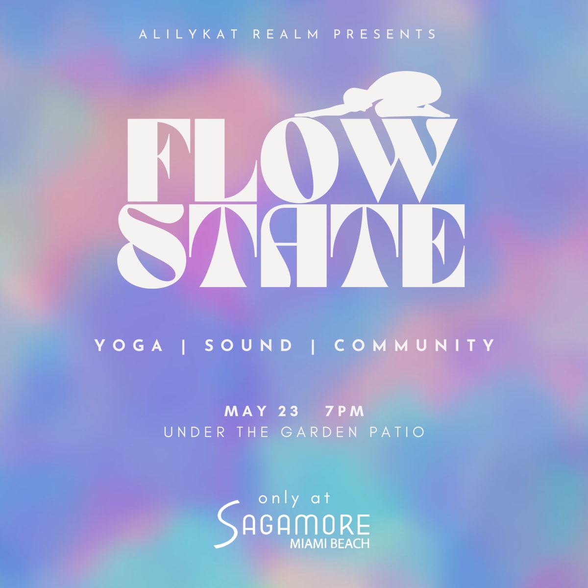 May Flow State Square Post