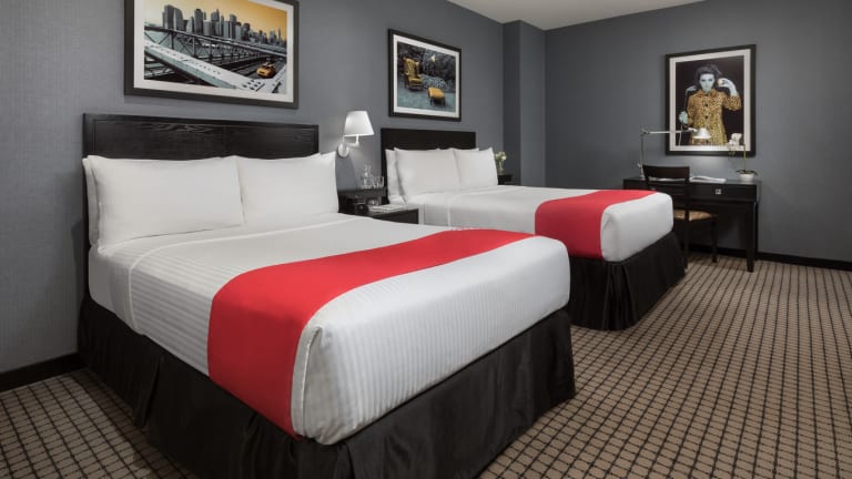 Deluxe City View Two Full Beds