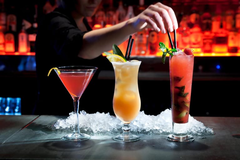 3 cocktails
