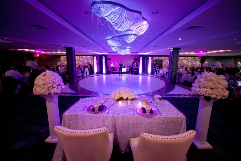 wedding setting