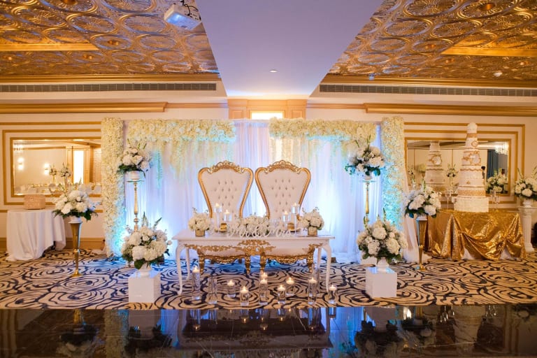 wedding setting