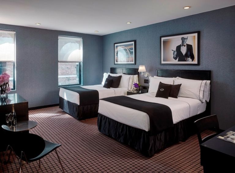 Deluxe City View Two Full Beds