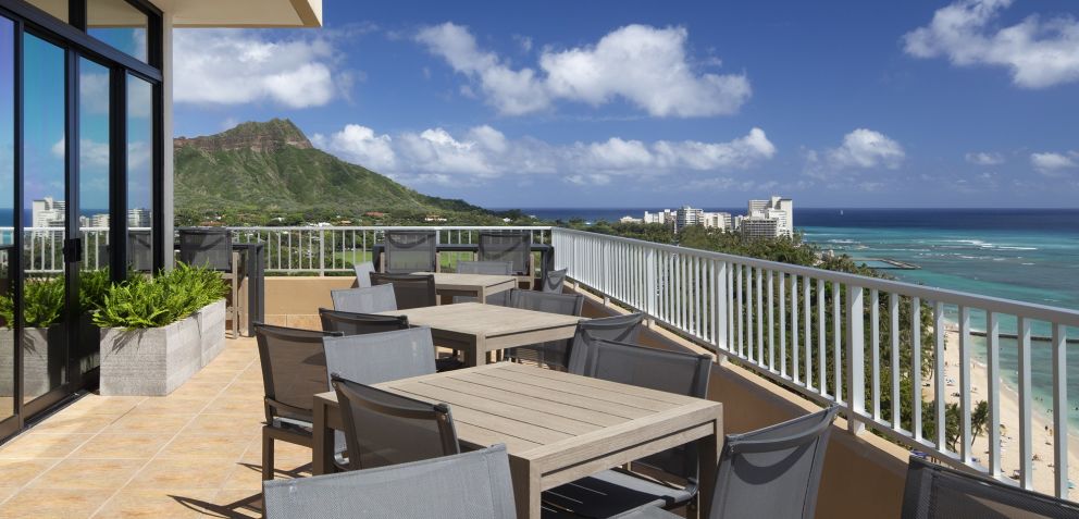 Coconut Club Balcony overlooking Waikiki Beach Coconut Club Balcony overlooking Waikiki Beach