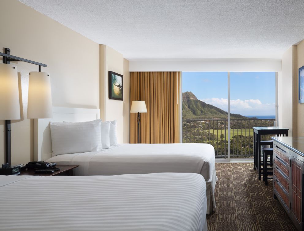 Ocean View Room with Two Double Beds Ocean View Room with Two Double Beds