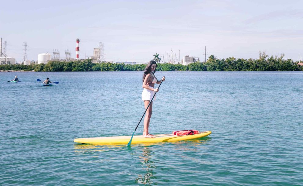 paddleboard at Oceans Edge Resort and Marina