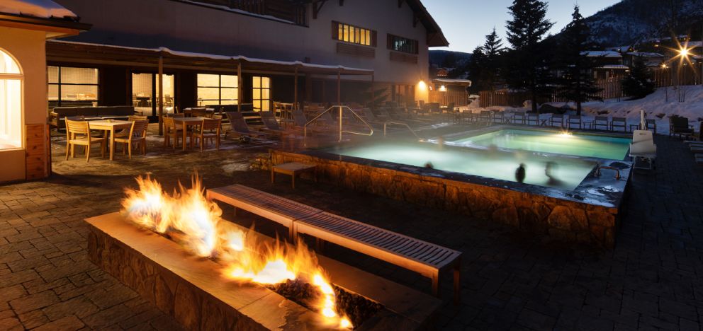 Our Highline Vail Resort Hotel Backyard