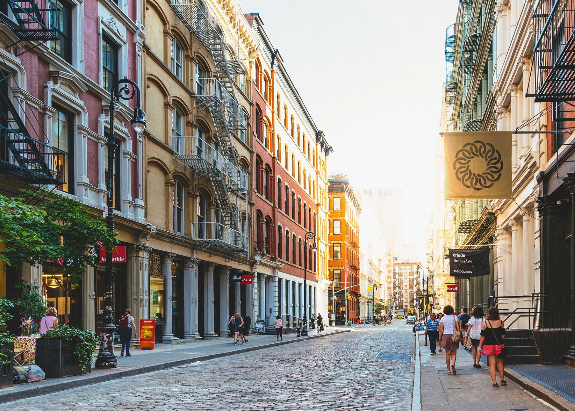 Soho street bricks