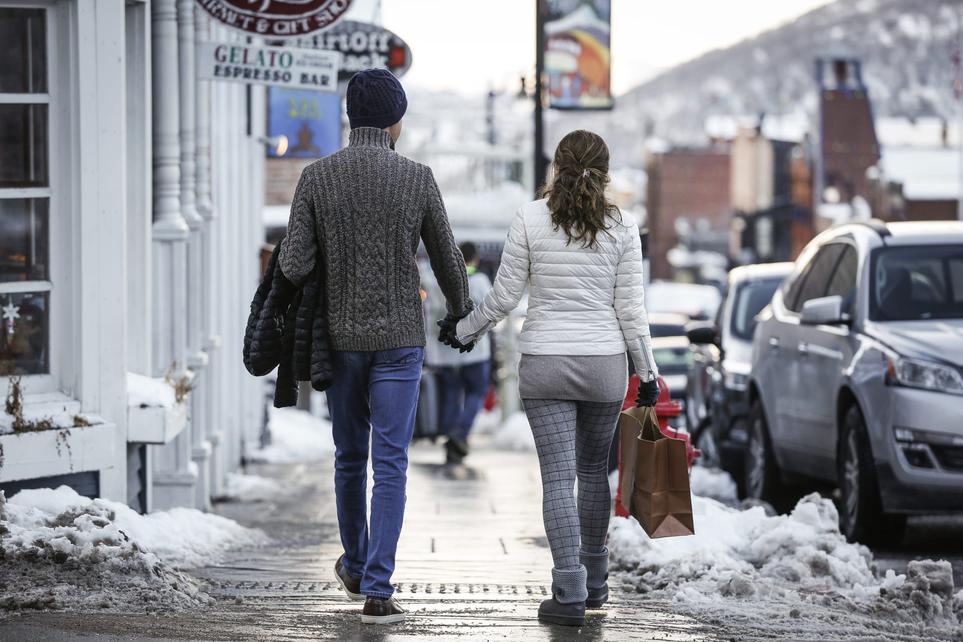 Shopping on Historic Main Street