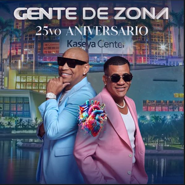 Gente de Zona: 25th Anniversary Tour at Kaseya Center