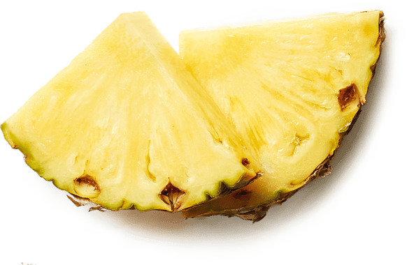 Pinapple slices