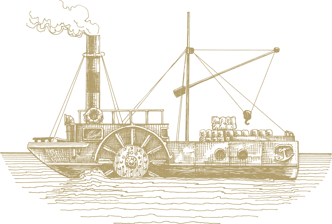 Steamboat Illustration