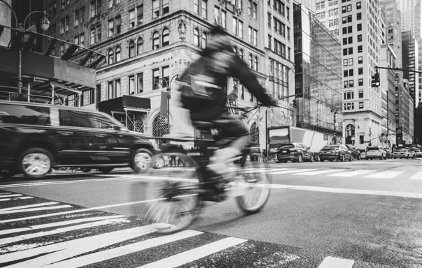 bike-in traffic in NYC
