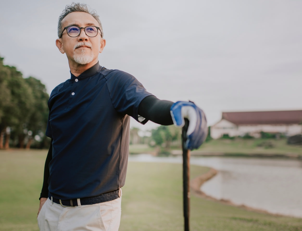man-at-golf-course