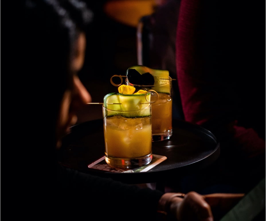 yellow cocktails