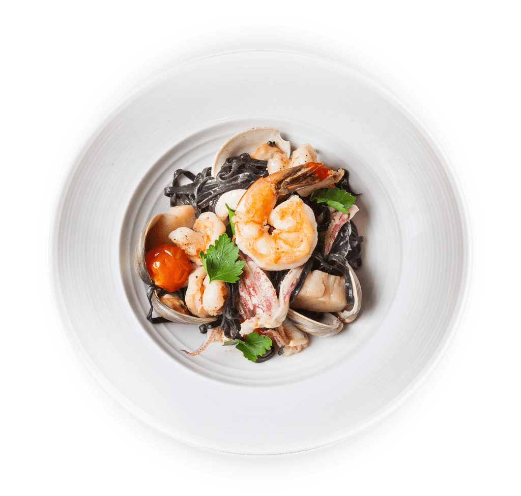 squid ink dinner