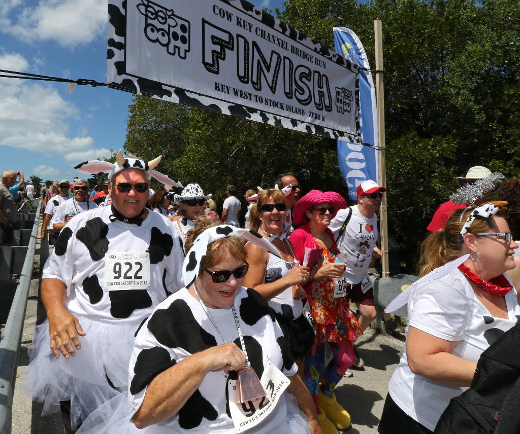 Join the Herd in the Annual Cow Key Channel Bridge Run Join the Herd in the Annual Cow Key Channel Bridge Run
