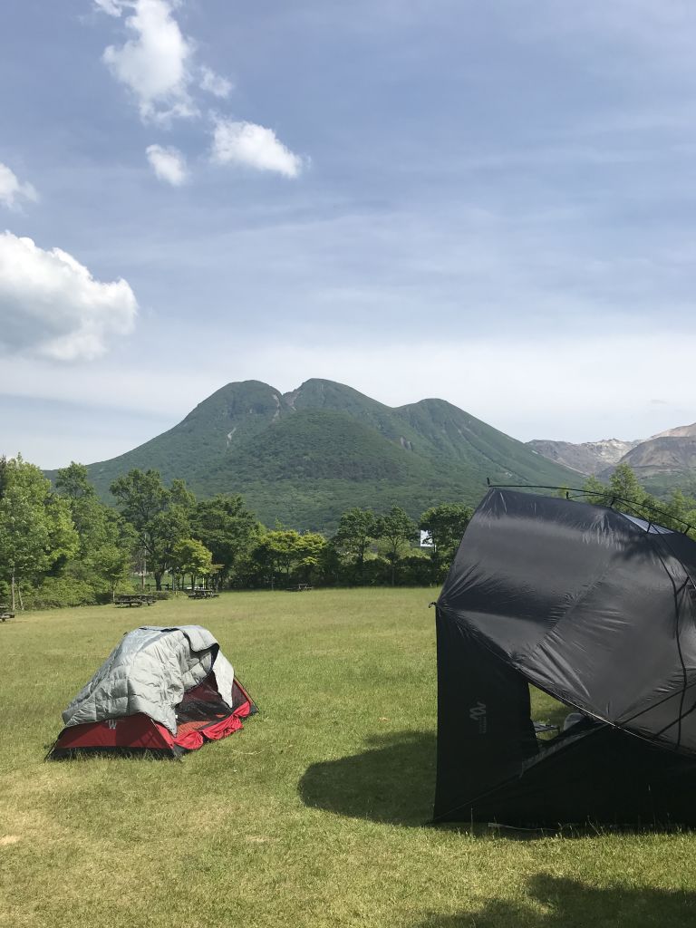 침낭 살균 소독! 햇살이 너무 좋았다.