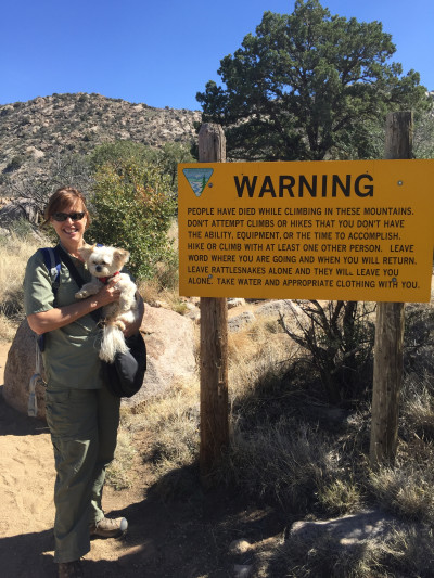 Travel blog image for March 11, 2016 in Organ Mountain National Recreation Area, NM