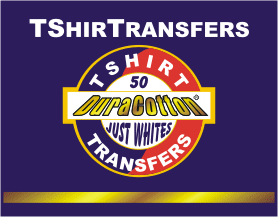 DuraCotton 50 JustWhites T Shirt Transfer Papers JustWhites T Shirt Transfers