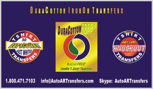 T-Shirt Transfer Papers DuraCotton IronON T-Shirt Transfer Papers
