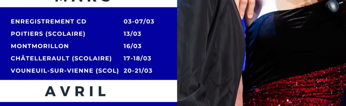 Upcoming concerts!