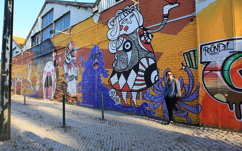 Portekiz-Lizbon-Grafiti