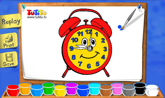 Try TuTiTu's online coloring game!