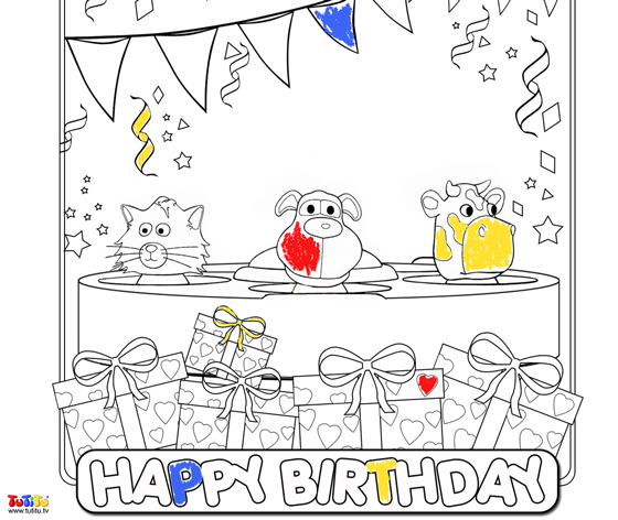 Tutitu Coloring Pages: Coloring Pages