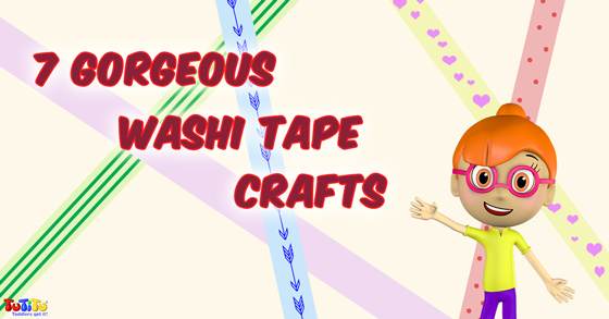 washi tape wallpaper - Fun Crafts Kids