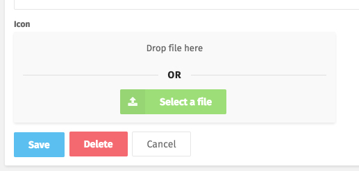 Upload field type